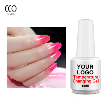 CCO Hot Sale OEM temperature change UV nail gel polish bulk